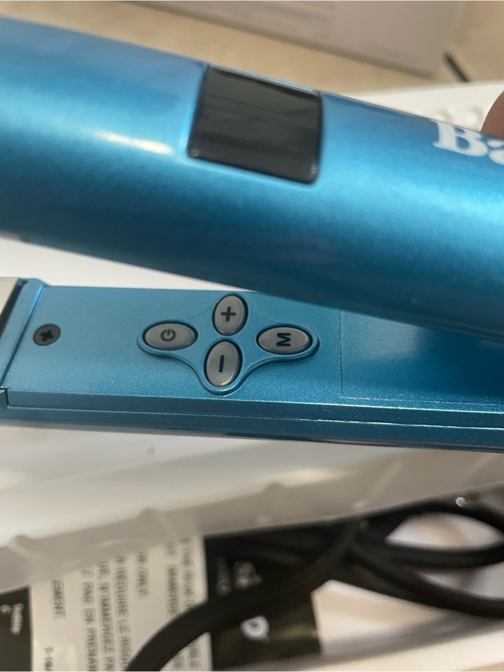BaByliss Nano Titanium Flat Iron in Teal - Picture 4 of 6